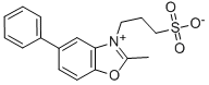 CAS#: 66142-15-2， 2-Methyl-5-Phenyl-3-(3-Sulfopropyl)Benzoxazolium Hydroxide, Inner Salt