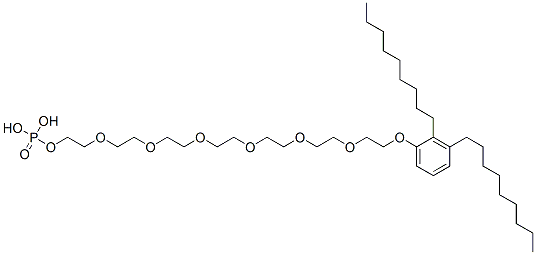 CAS#: 66172-78-9， 20-(Dinonylphenoxy)-3,6,9,12,15,18-Hexaoxaicosyl Dihydrogen Phosphate