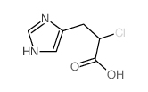 CAS#: 6630-42-8， alpha-Chloro-beta-Imidazol-4(5)-Ylpropionic Acid