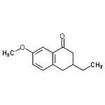 CAS#: 663189-34-2， 3-Ethyl-7-methoxy-3,4-dihydro-1(2H)-naphthalenone
