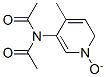 CAS#: 6635-93-4， N-Acetyl-N-(4-Methyl-1-Oxido-Pyridin-3-Yl)Acetamide
