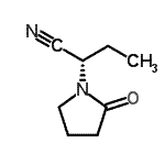 CAS#: 664304-29-4， (2S)-2-(2-Oxo-1-pyrrolidinyl)butanenitrile