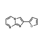 CAS#: 66442-83-9， 2-(2-Furyl)imidazo[1,2-a]pyrimidine
