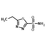 CAS#: 66464-91-3， 5-Ethyl-1,3,4-thiadiazole-2-sulfonamide