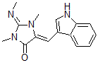 CAS#: 66492-97-5， (5Z)-5-(1H-Indol-3-ylmethylidene)-1,3-dimethyl-2-methyliminoimidazolidin-4-one