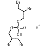 CAS#: 66519-18-4， potassium bis(2,3-dibromopropyl) hydrogen phosphate
