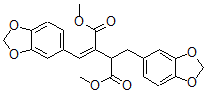 CAS#: 66547-92-0， (1,3-Benzodioxol-5-Ylmethylene)-(1,3-Benzodioxol-5-Ylmethyl)-Butanedioic Acid Dimethyl Ester