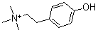 CAS#: 6656-13-9， 4-Hydroxy-N,N,N-Trimethyl-Benzeneethanaminium