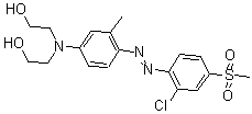 CAS#: 6659-76-3， 2,2'-[[4-[[2-Chloro-4-(Methylsulfonyl)Phenyl]Azo]-3-Methylphenyl]Imino]Bisethanol