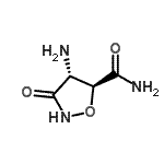 CAS#: 66620-06-2， (4R,5S)-4-Amino-3-oxo-1,2-oxazolidine-5-carboxamide