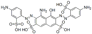 CAS#: 66620-37-9， 4-Amino-3,6-Bis[(4-Amino-2-Sulphophenyl)Azo]-5-Hydroxynaphthalene-2,7-Disulphonic Acid