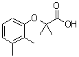 structure of CAS# 667440-80-4, 2-(2,3-Dimethylphenoxy)-2-methylpropanoic acid;2-(2,3-dimethylphenoxy)-2-methylpropanoic acid;2-(2,3-Dimethyl-phenoxy)-2-methyl-propionic acid;BAS 13522286