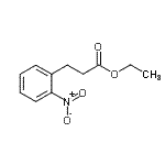 CAS#: 66757-87-7， Ethyl 3-(2-nitrophenyl)propanoate