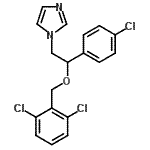 CAS#: 66778-37-8， 1-{2-(4-Chlorophenyl)-2-[(2,6-dichlorobenzyl)oxy]ethyl}-1H-imidazole