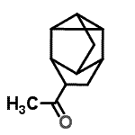 CAS#: 66808-07-9， 1-(Tetracyclo[4.3.0.0<sup>2,4</sup>.0<sup>3,7</sup>]non-8-yl)ethanone