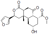 CAS#: 66835-37-8， (2S,4aalpha,6abeta,10aalpha)-2beta-(3-Furyl)Dodecahydro-9alpha-Hydroxy-10bbeta-Methyl-4,6-Dioxo-2H-Naphtho[2,1-c]Pyran-7alpha-Carboxylic Acid Methyl Ester
