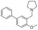 CAS#: 66839-98-3， 3-Pyrrolidino-N-Methyl-4-Methoxybiphenyl