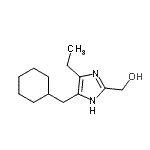 CAS#: 668475-91-0， [4-(Cyclohexylmethyl)-5-ethyl-1H-imidazol-2-yl]methanol