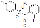 structure of CAS# 668990-76-9, 1,3-Difluoro-2-[Isocyano[(4-Methylphenyl)Sulfonyl]Methyl]-Benzene;Α-Tosyl-(2,6-Difluorobenzyl)Isocyanide;A-Tosyl-(2,6-Difluorobenzyl)Isocyanide