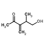 CAS#: 668995-06-0， 5-Hydroxy-4-methyl-3-methylene-2-pentanone