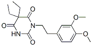 CAS#: 66940-80-5， 5,5-Diethyl-1-(3,4-Dimethoxyphenethyl)Barbituric Acid
