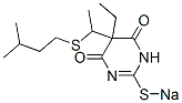 CAS#: 66968-57-8， 5-Ethyl-5-[1-(Isopentylthio)Ethyl]-2-Sodiothio-4,6(1H,5H)-Pyrimidinedione