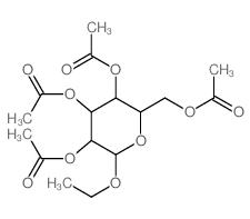 CAS#: 6697-87-6， 1-O-Ethyl-beta-D-Glucopyranose 2,3,4,6-Tetraacetate
