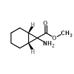 CAS#: 669773-94-8， Methyl (1R,6S)-7-aminobicyclo[4.1.0]heptane-7-carboxylate