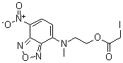 CAS#: 67013-48-3， 2-Iodo-Acetic Acid 2-[Methyl(7-Nitro-2,1,3-Benzoxadiazol-4-Yl)Amino]Ethyl Ester