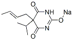CAS#: 67050-06-0， 5-(2-Butenyl)-5-Isopropyl-2-Sodiooxy-4,6(1H,5H)-Pyrimidinedione