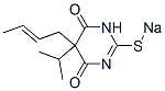 CAS#: 67050-08-2， 5-(2-Butenyl)-5-Isopropyl-2-Sodiothio-4,6(1H,5H)-Pyrimidinedione