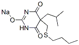 CAS#: 67050-74-2， 5-(Butylthiomethyl)-5-Isobutyl-2-Sodiooxy-4,6(1H,5H)-Pyrimidinedione