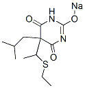 CAS#: 67051-05-2， 5-[1-(Ethylthio)Ethyl]-5-Isobutyl-2-Sodiooxy-4,6(1H,5H)-Pyrimidinedione