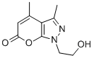 CAS#: 67056-25-1， 1-(2-Hydroxyethyl)-3,4-dimethylpyrano[2,3-c]pyrazol-6-one