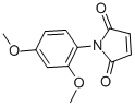 结构式 CAS# 67154-42-1, 1-(2,4-二甲氧基-苯基)-吡咯-2,5-二酮