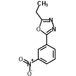 CAS#: 672286-29-2， 2-Ethyl-5-(3-nitrophenyl)-1,3,4-oxadiazole