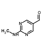 structure of CAS# 672307-83-4, 2-(Methylamino)-5-pyrimidinecarbaldehyde;2-Methylamino-pyrimidine-5-carbaldehyde;2-Methyl-N-[3-(trifluoromethyl)phenyl]-2-oxiranecarboxamide;BAS 11212200