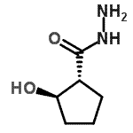 CAS#: 672310-33-7， (1R,2R)-2-Hydroxycyclopentanecarbohydrazide