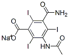 CAS#: 67292-84-6， 5-Acetylamino-2,4,6-Triiodoisophthalamic Acid Sodium Salt