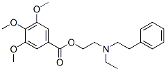 CAS#: 67293-35-0， 3,4,5-Trimethoxybenzoic Acid 2-[Ethyl(Phenethyl)Amino]Ethyl Ester