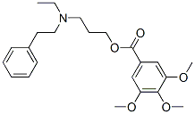 CAS#: 67293-50-9， 3,4,5-Trimethoxybenzoic Acid 3-(N-Ethyl-N-Phenethylamino)Propyl Ester