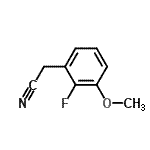 CAS#: 672931-80-5， (2-Fluoro-3-methoxyphenyl)acetonitrile