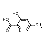 CAS 登录号：672957-95-8， 3-羟基-5-甲基-2-吡啶羧酸