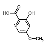 CAS#: 672957-96-9， 3-Hydroxy-5-methoxy-2-pyridinecarboxylic acid