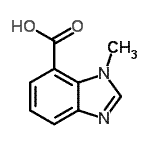 CAS#: 672957-99-2， 1-Methyl-1H-benzimidazole-7-carboxylic acid