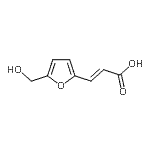CAS#: 67310-57-0， (2E)-3-[5-(Hydroxymethyl)-2-furyl]acrylic acid
