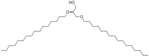 CAS#: 67337-03-5， (2S)-2,3-Bis(Hexadecyloxy)-1-Propanol