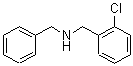 structure of CAS# 67342-76-1, 2-Chloro-N-(Phenylmethyl)-Benzenemethanamine;(2-Chlorophenyl)Methyl-(Phenylmethyl)Ammonium;Benzyl-(2-Chlorobenzyl)Ammonium;Zinc00290345