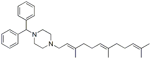 CAS#: 67351-22-8， 1-(Diphenylmethyl)-4-(3,7,11-Trimethyl-2,6,10-Dodecatrienyl)Piperazine