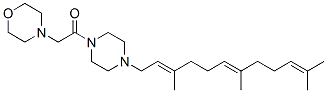 CAS#: 67361-25-5， 1-(Morpholinoacetyl)-4-(3,7,11-Trimethyl-2,6,10-Dodecatrienyl)Piperazine